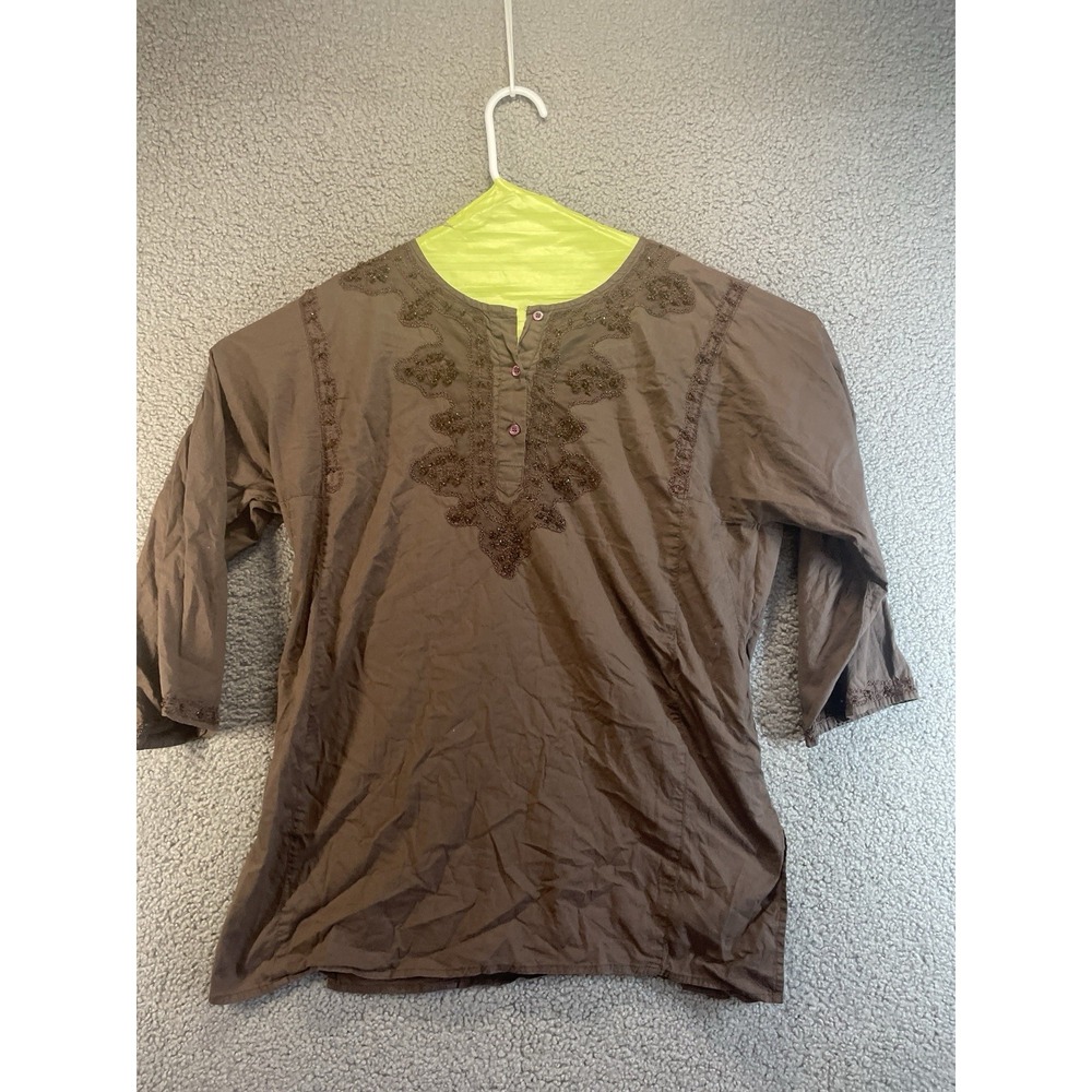 COVINGTON Shirt  Women's ‎ size XL 3/4 Sleeve   Casual